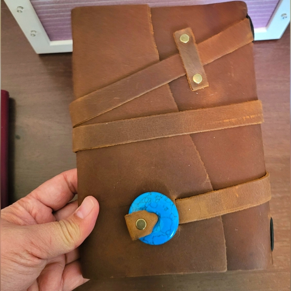 Medium Wrap Journal In Canyon Portland Leather Goods